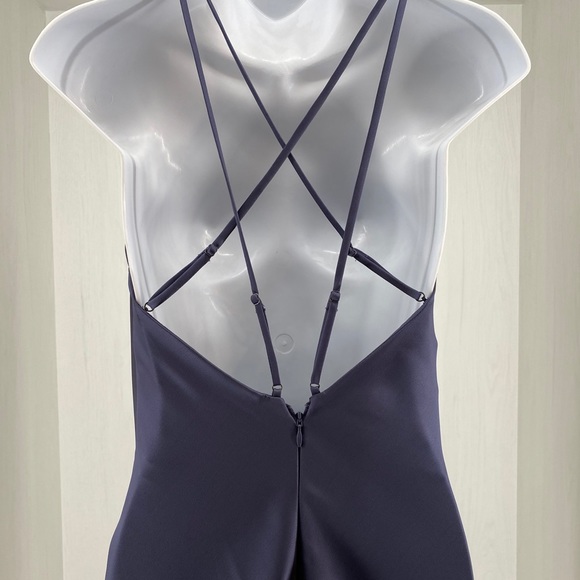 Mori Lee satin Sheath Gown - Picture 7 of 8